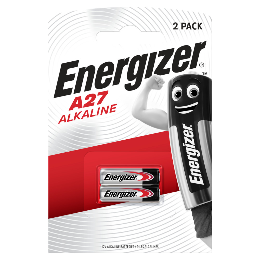 BATERIE ENERGIZER® DO URZĄDZEŃ ELEKTRONICZNYCH – A27