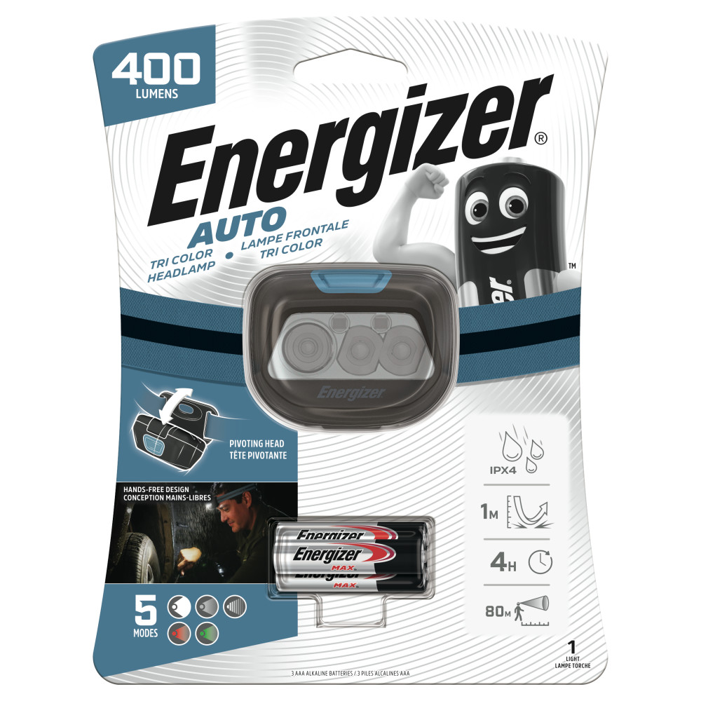 Energizer Auto Tri Colour Headlamp