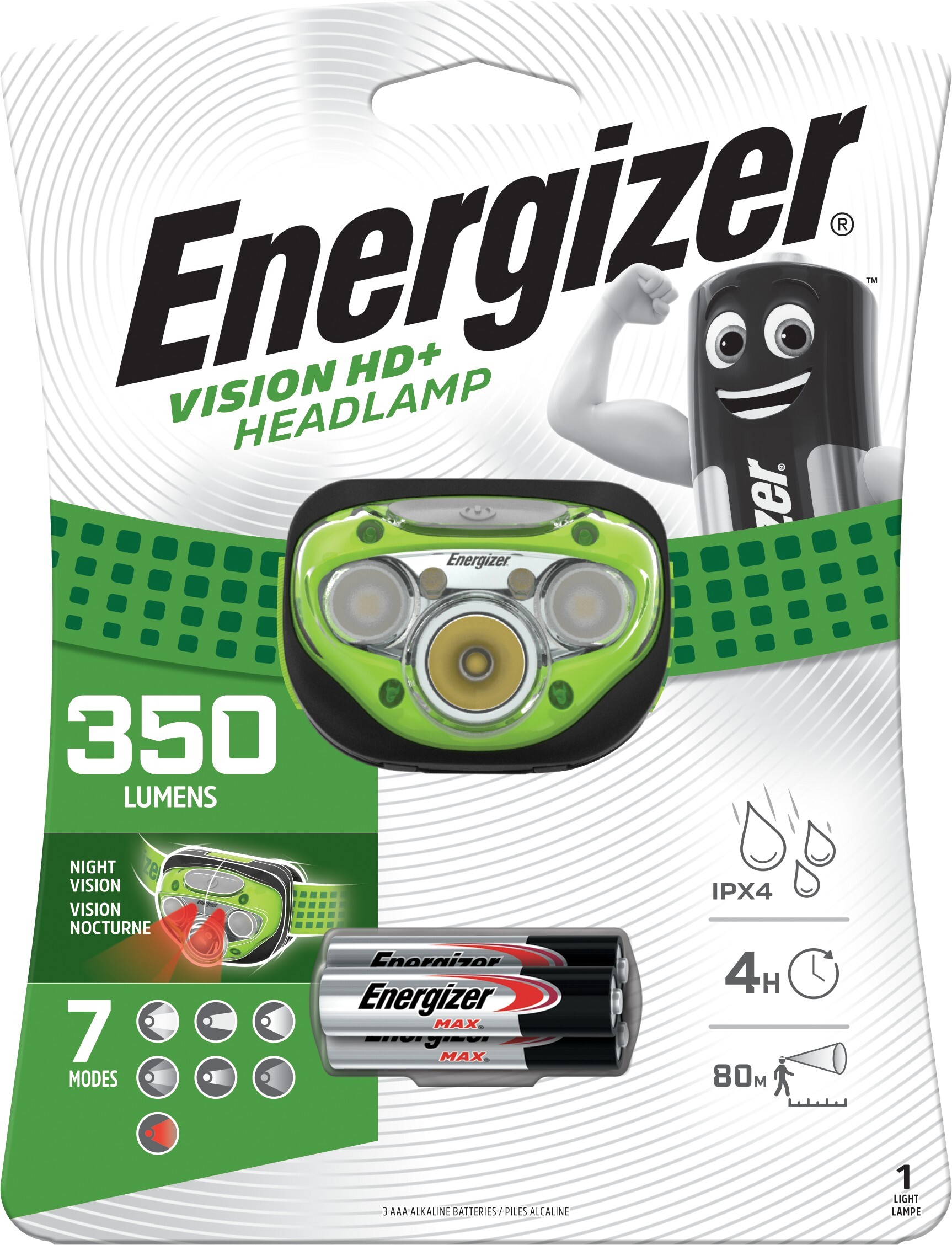 Energizer VISION HD+ 350 Headlight