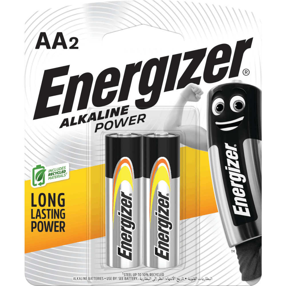 ENERGIZER® ALKALINE POWER – AA