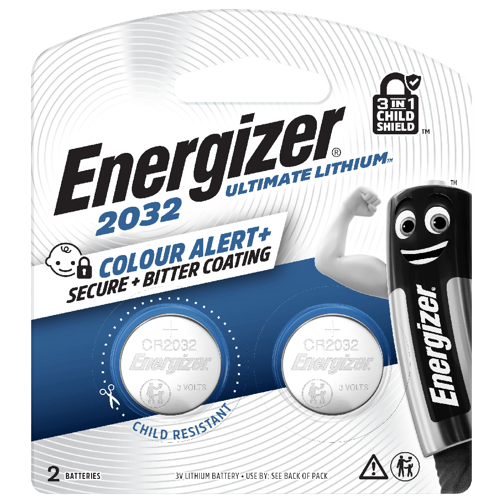 ENERGIZER® ULTIMATE LITHIUM COIN – CR2032