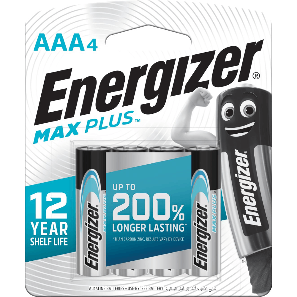 ENERGIZER ® MAX PLUS ™ – AAA