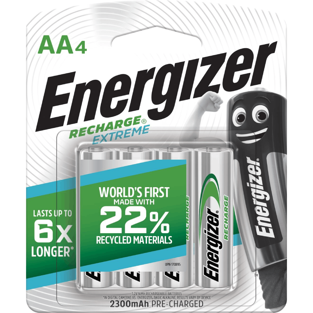 ENERGIZER® RECHARGE EXTREME – AA