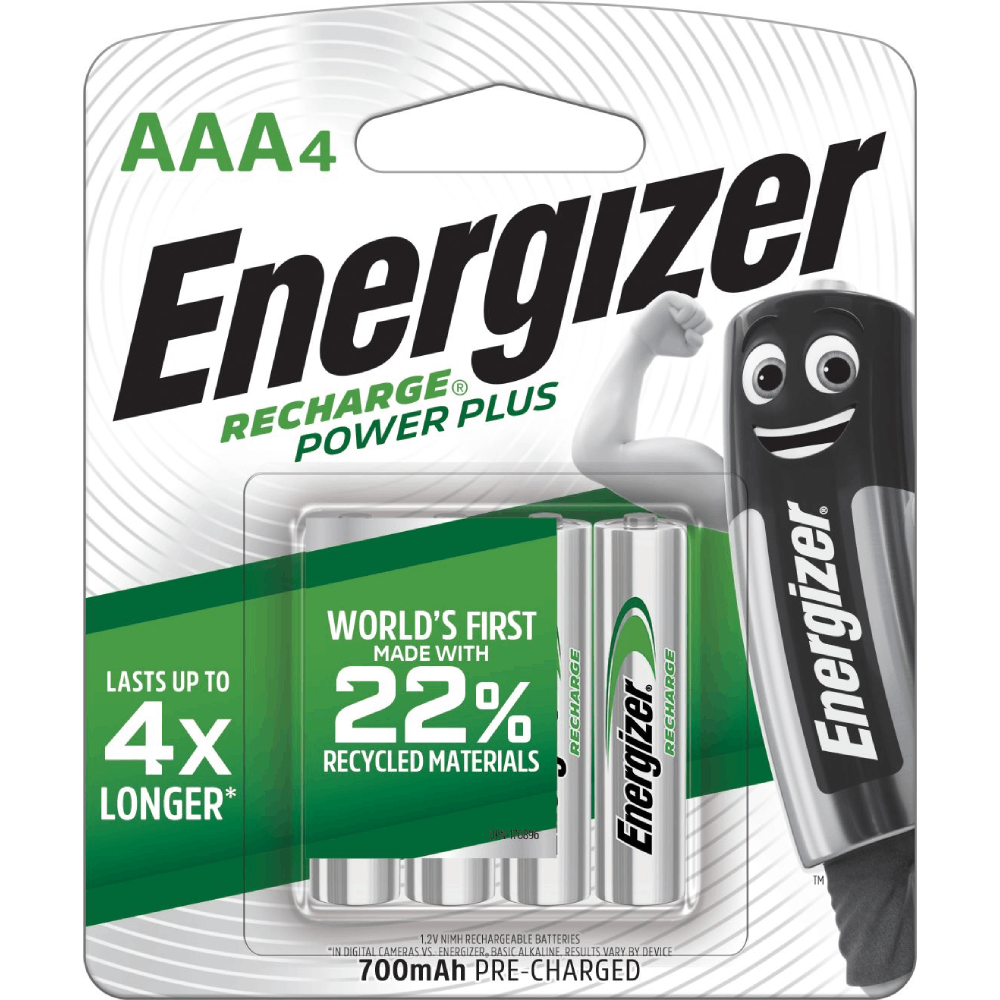 ENERGIZER® RECHARGE POWER PLUS – AAA