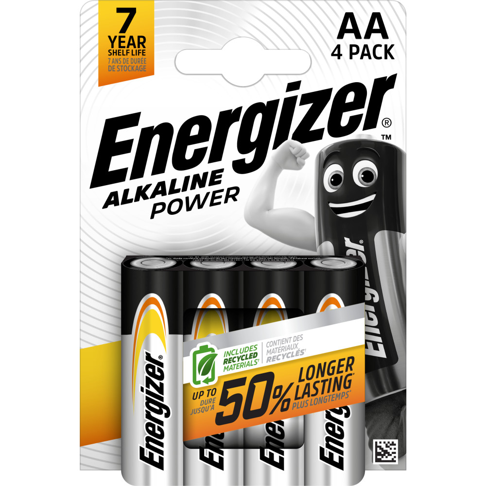ENERGIZER® ALKALINE POWER – AA