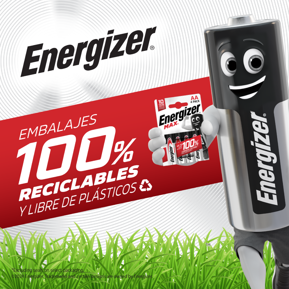 Energizer 100% Recyclable