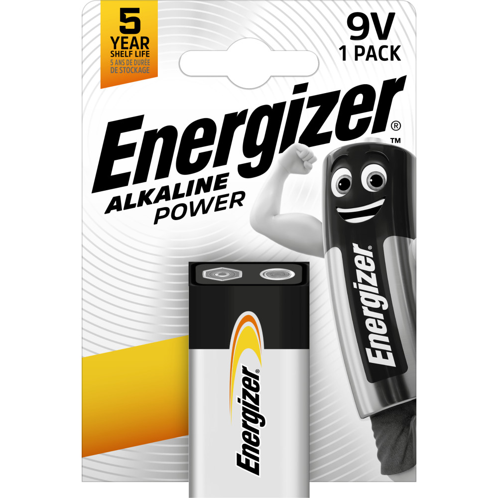 ENERGIZER® ALKALINE POWER – 9V