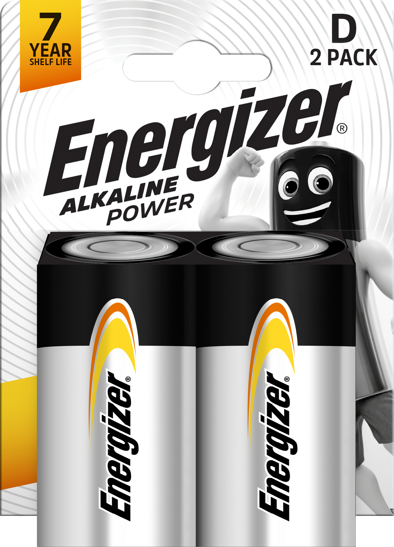 ENERGIZER® ALKALINE POWER – D