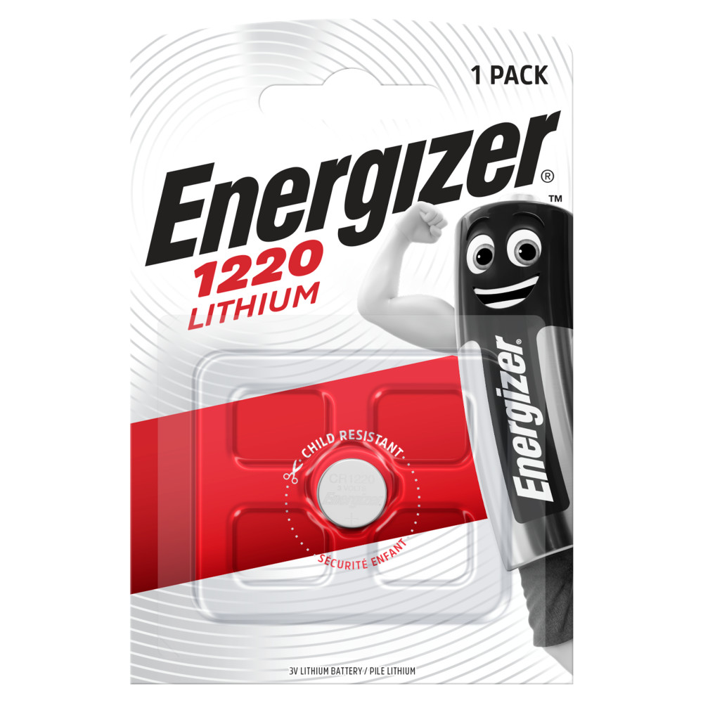 ENERGIZER® ELECTRONIC BATTERIES – CR1220