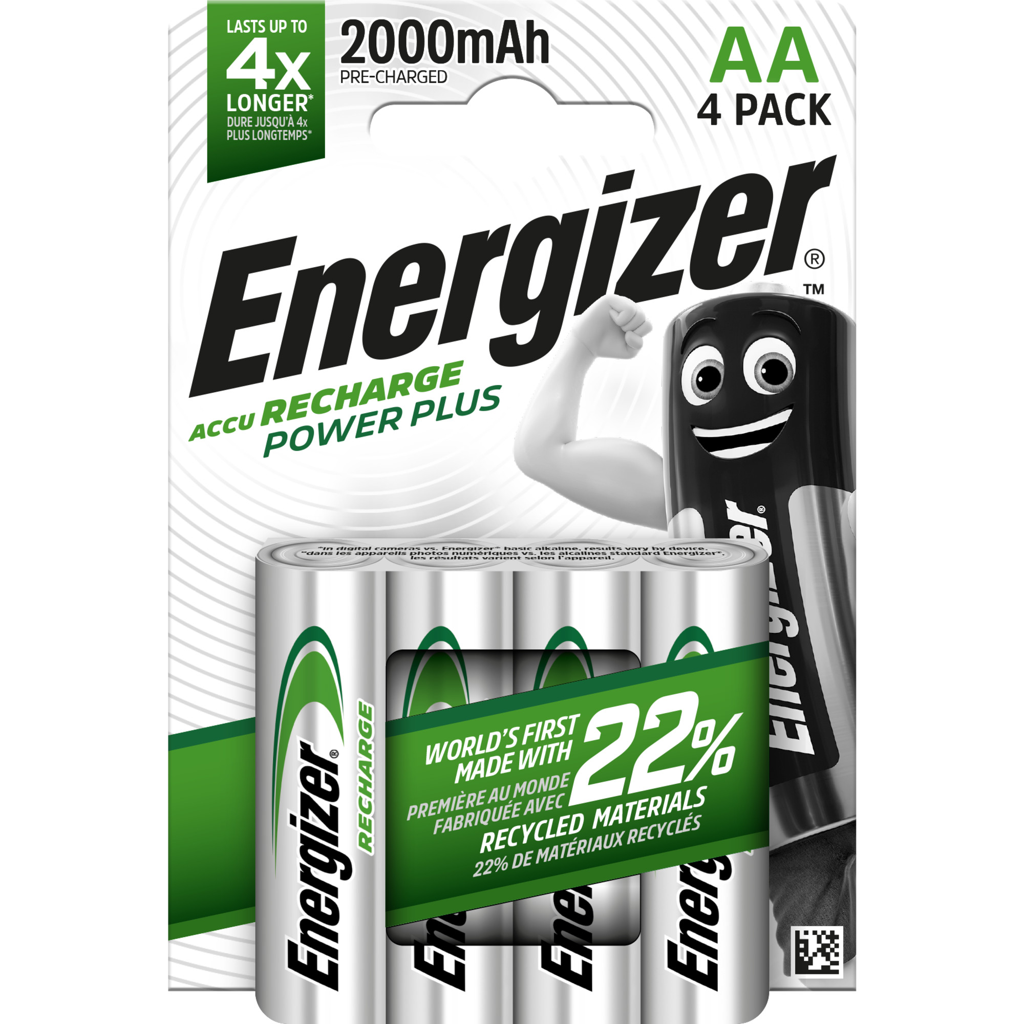 ENERGIZER® RECHARGE POWER PLUS – AA