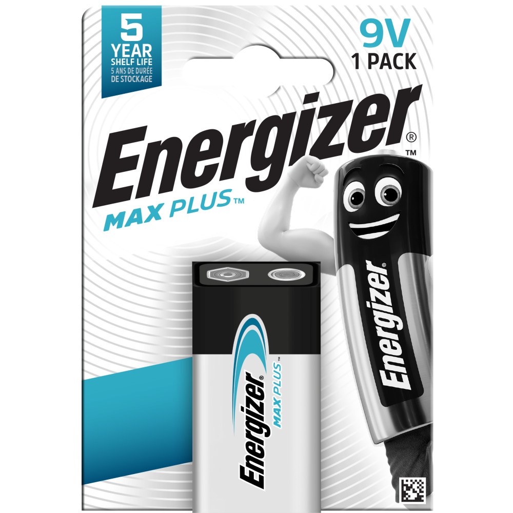 ENERGIZER® MAX PLUS ™ – 9V