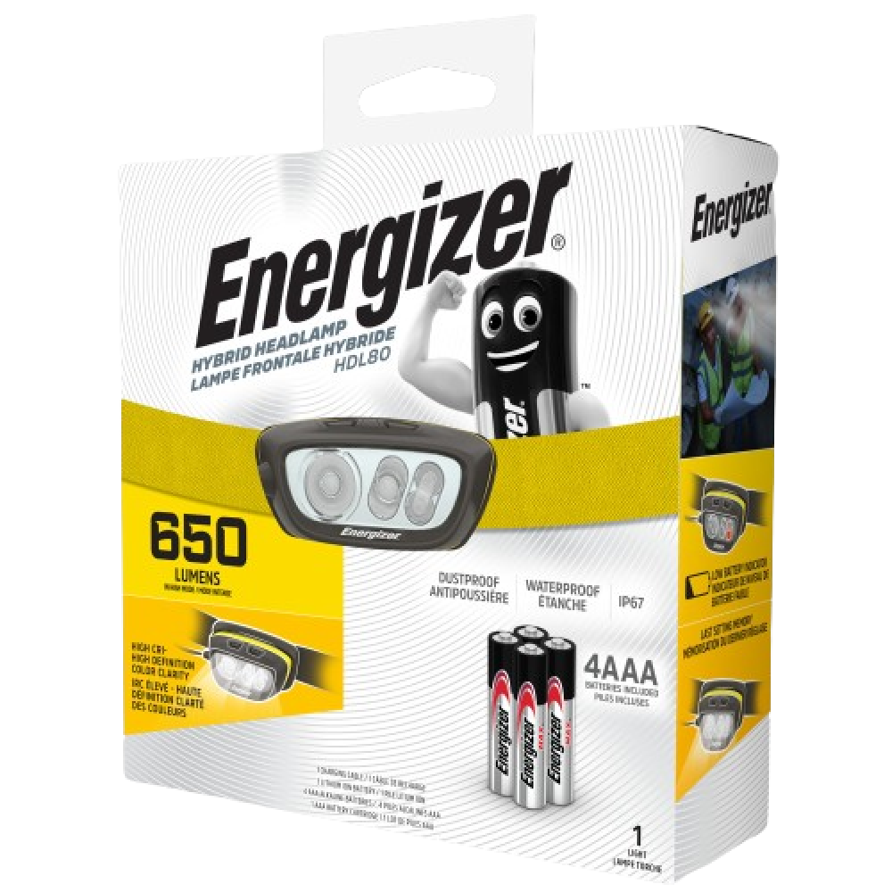 Energizer Hybrid Headlamp HDL80