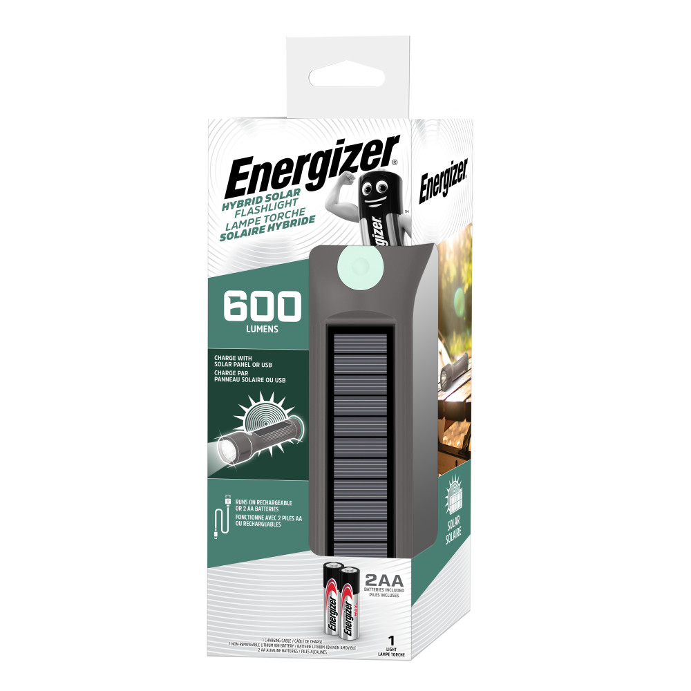 Energizer Hybrid Solar Handheld Flashlight