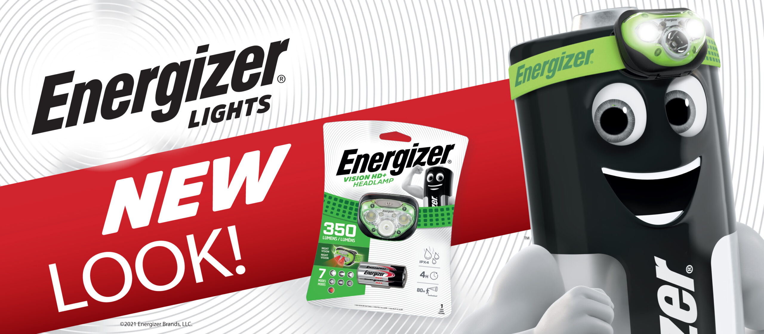 Energizer Lights New Look