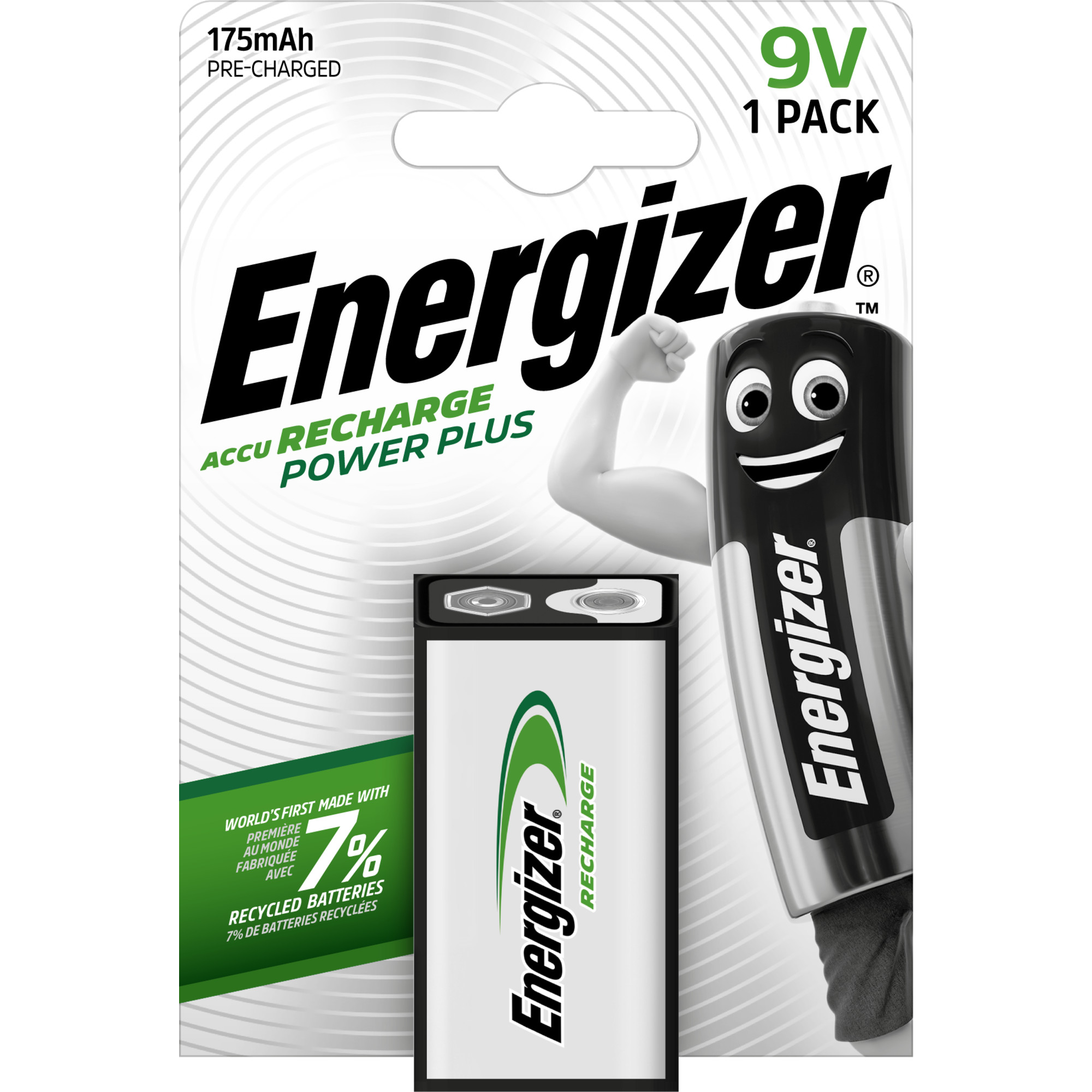 ENERGIZER® RECHARGE POWER PLUS – 9V