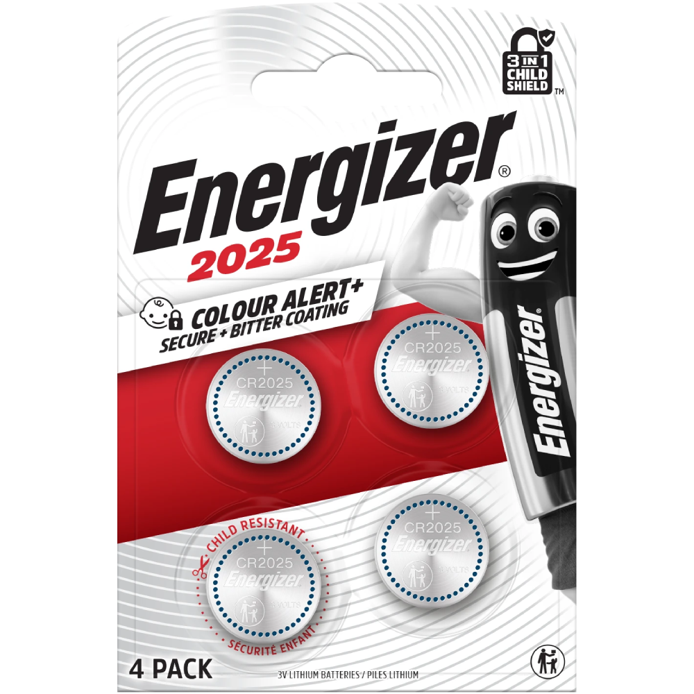 ENERGIZER® 3IN1 CHILD SHIELD BATTERIES – CR2025