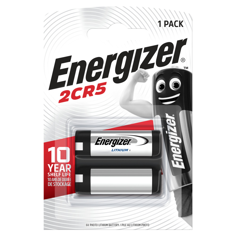 ENERGIZER® PHOTO LITHIUM BATTERIES – 2CR5