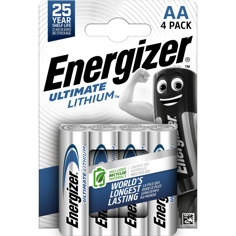 ENERGIZER® ULTIMATE LITHIUM – AA