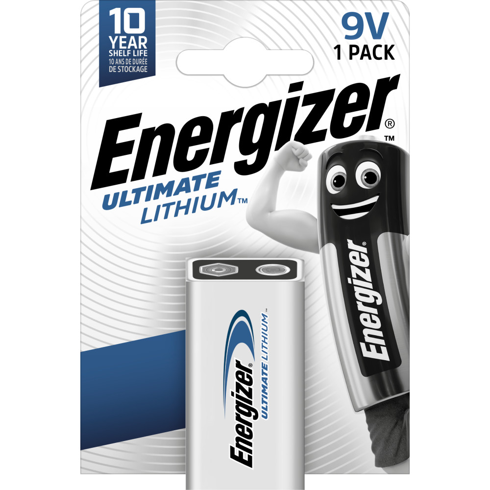ENERGIZER® ULTIMATE LITHIUM – 9V
