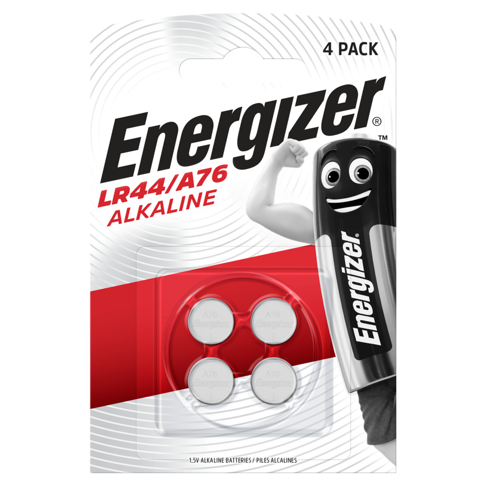 ENERGIZER® ELECTRONIC BATTERIES – LR44/A76