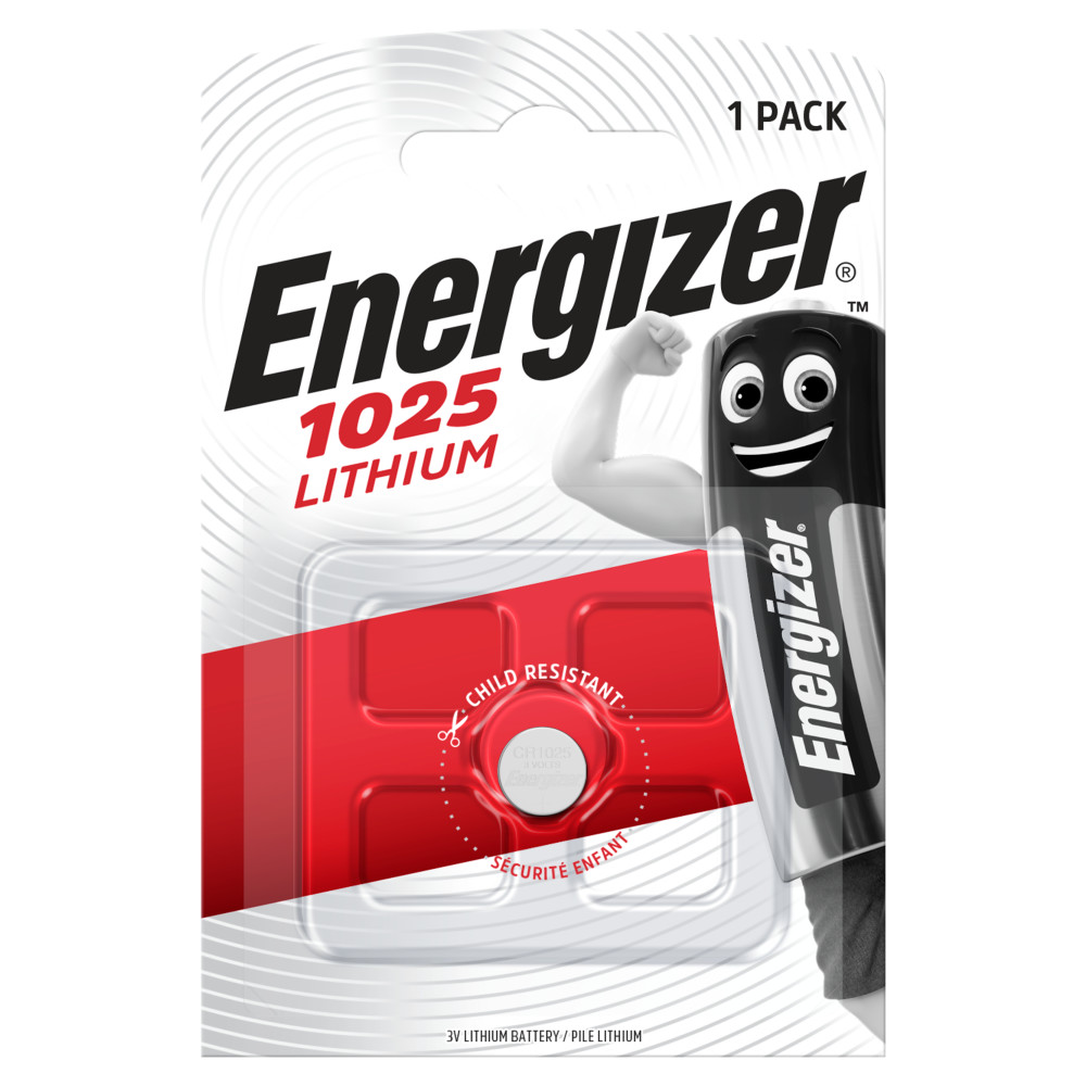 ENERGIZER® ELECTRONIC BATTERIES – CR1025