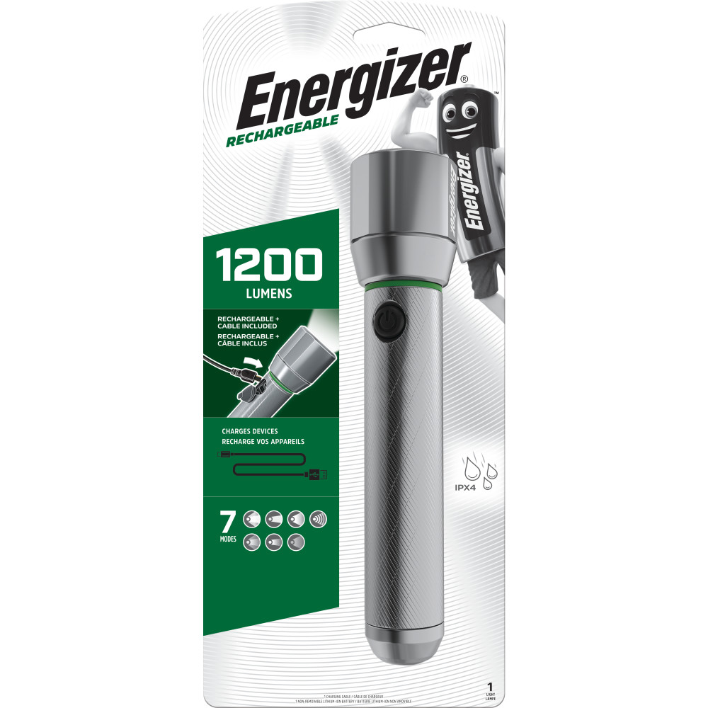 Energizer Rechargeable Torch 1200