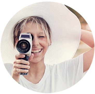Girl with camera