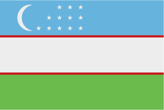 Uzbekistan Flag