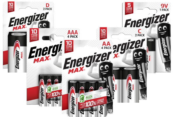 Energizer MAX 5 Packs