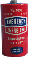 Transistor battery Energizer