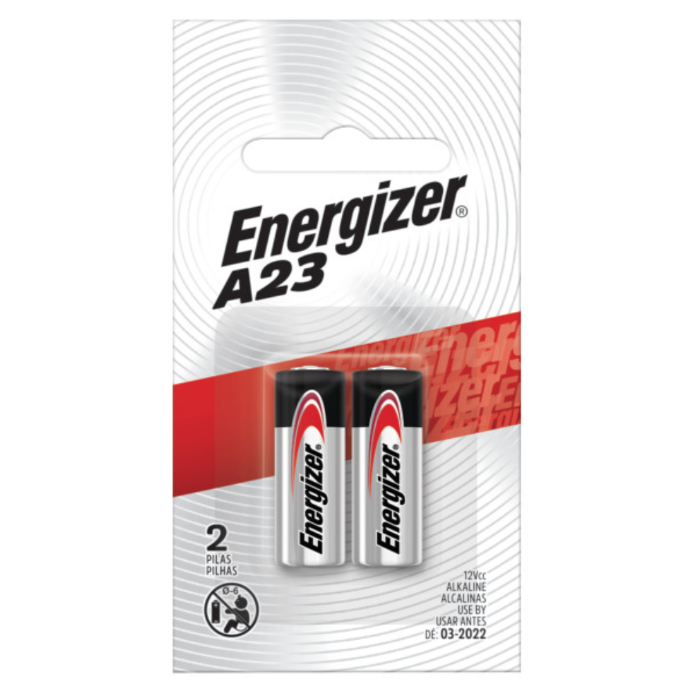PILHAS PARA PRODUTOS ELETRÔNICOS ENERGIZER® – A23/E23A