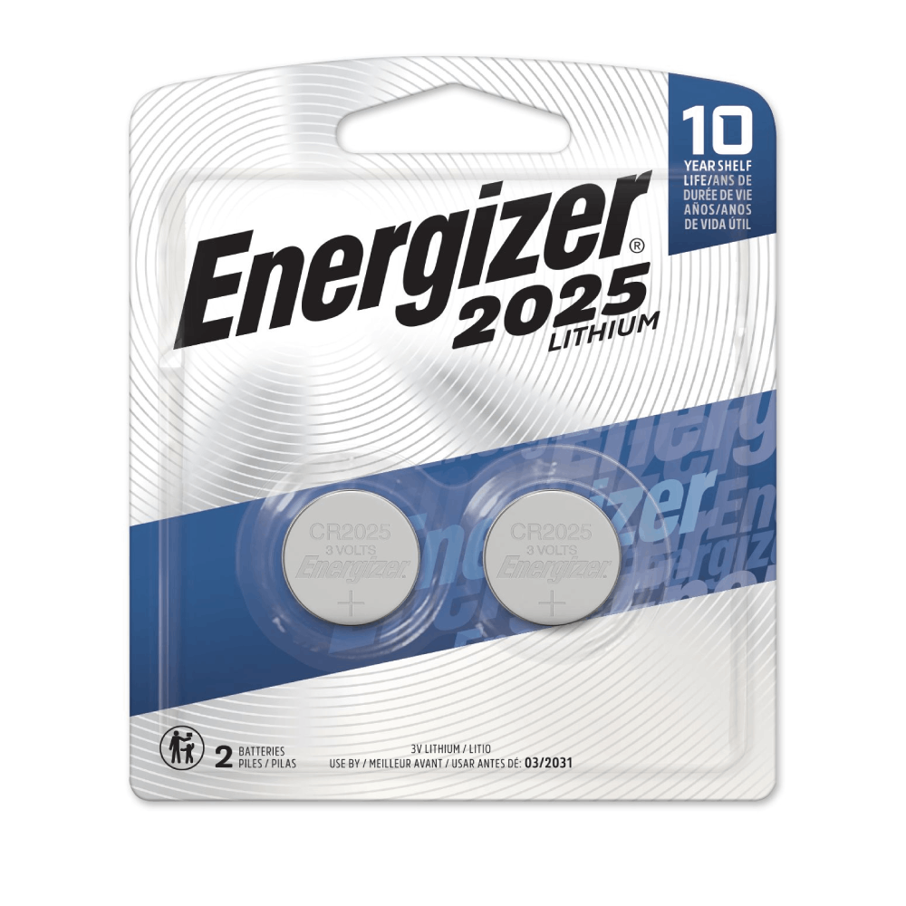 PILHAS PARA PRODUTOS ELETRÔNICOS ENERGIZER® – CR2025