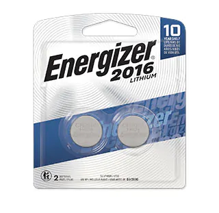 ENERGIZER® ELECTRONICS BATTERIES – CR2016
