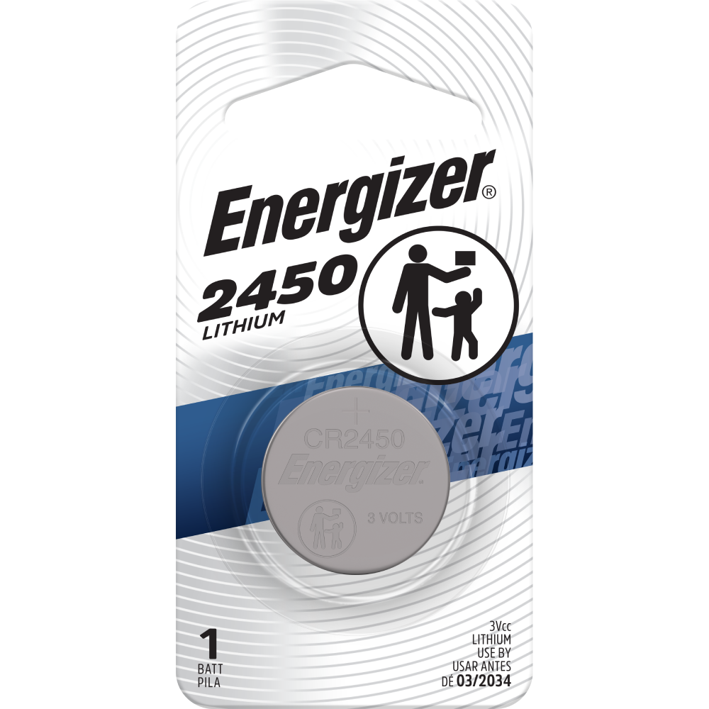 ENERGIZER® ELECTRONIC BATTERIES – CR2450