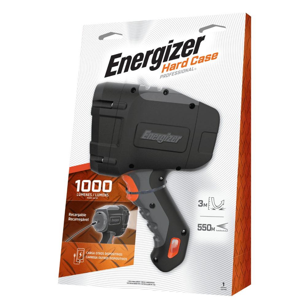 Energizer HARD CASE LINT FAROL RECARGABLE