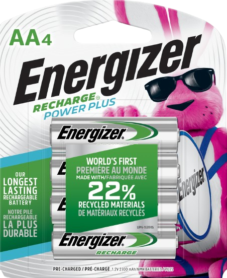 ENERGIZER® RECHARGE POWER PLUS – AA