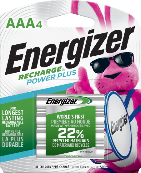 ENERGIZER® RECHARGE POWER PLUS – AAA