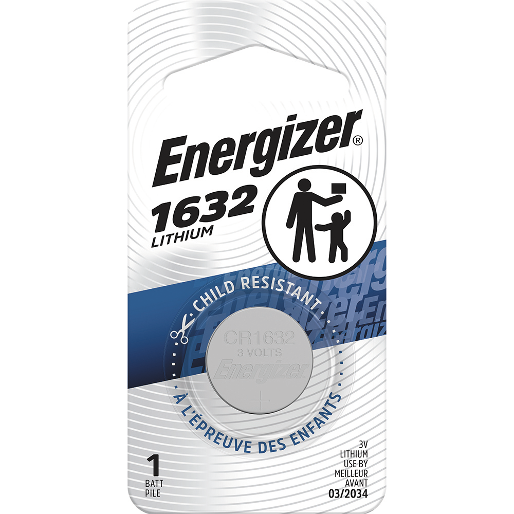 ENERGIZER® ELECTRONIC BATTERIES – CR1632
