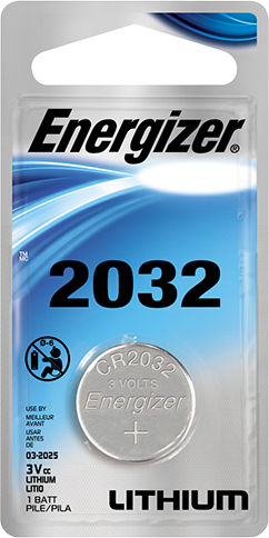  Energizer Baterías 2032, paquete combinado de baterías de litio  CR2032 para reloj, 10 unidades : Salud y Hogar