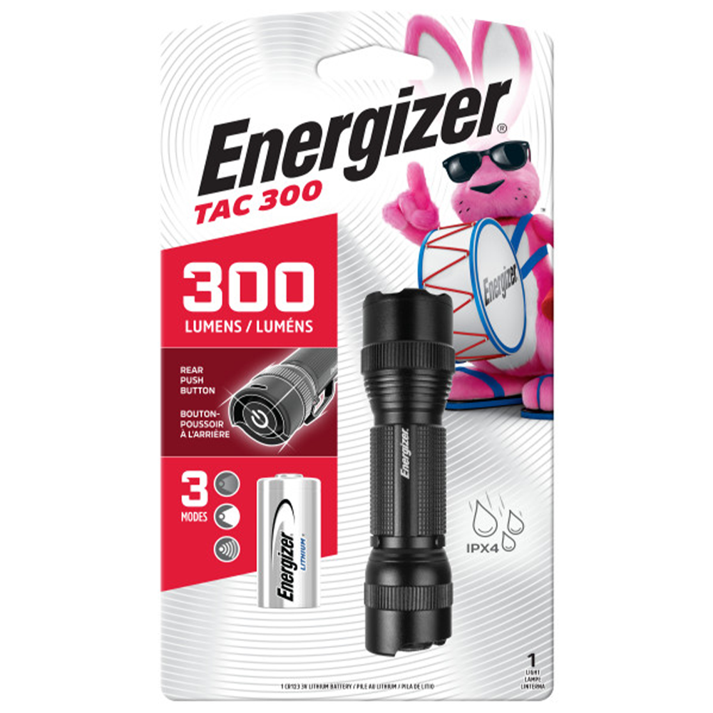 Energizer Performance Metal Tactical Light (300)