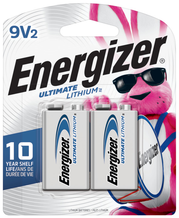 Energizer 9V Ultimate Lithium Batteries