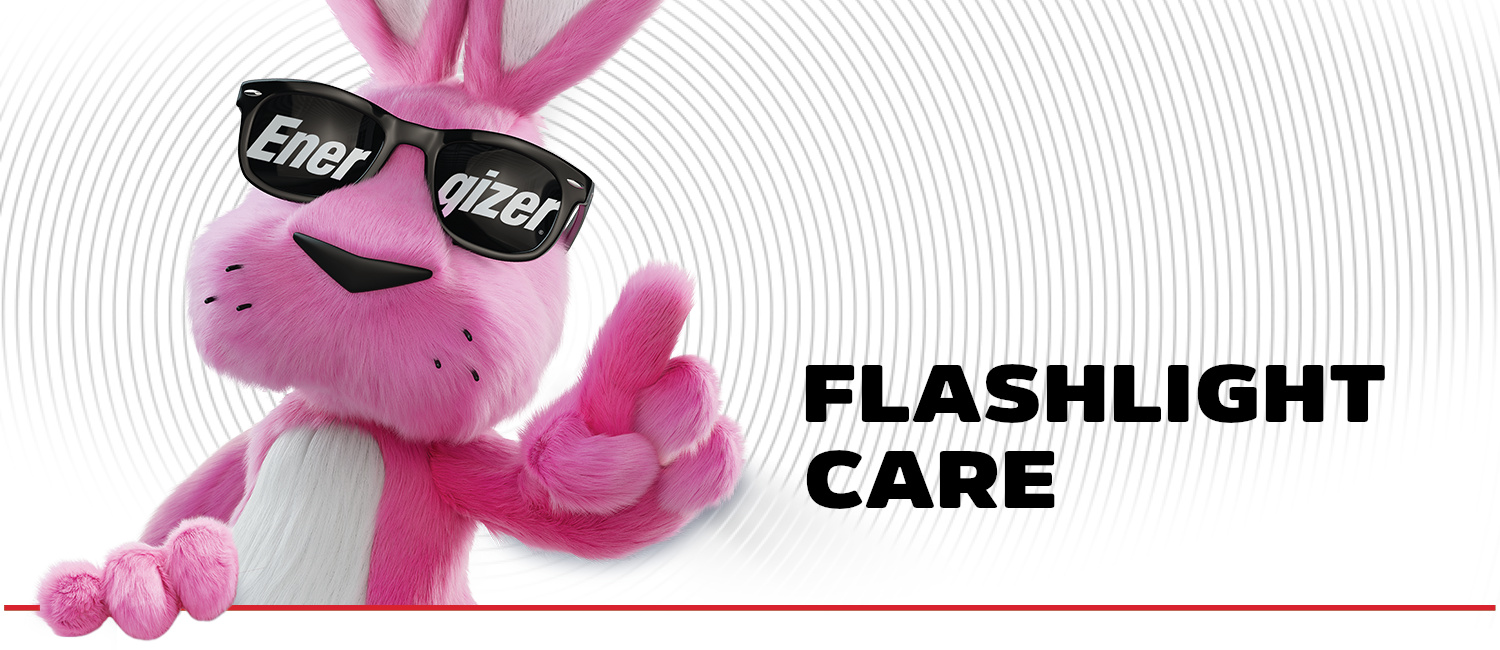 flashlights care