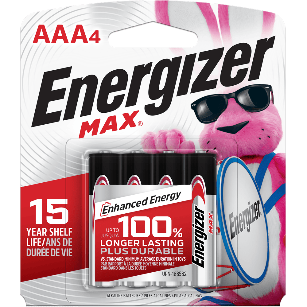 Energizer MAX AAA Batteries, Triple A Alkaline Batteries