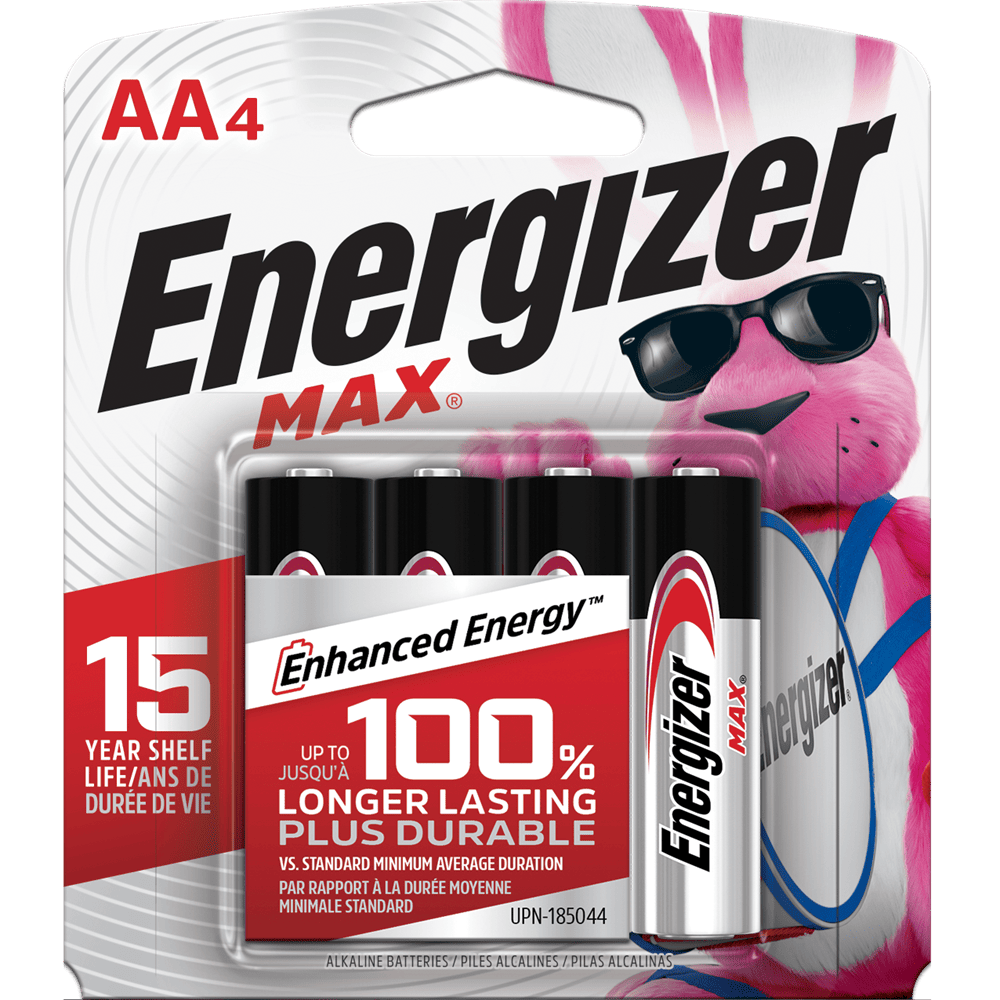 Energizer MAX AA Batteries, Double A Alkaline Batteries