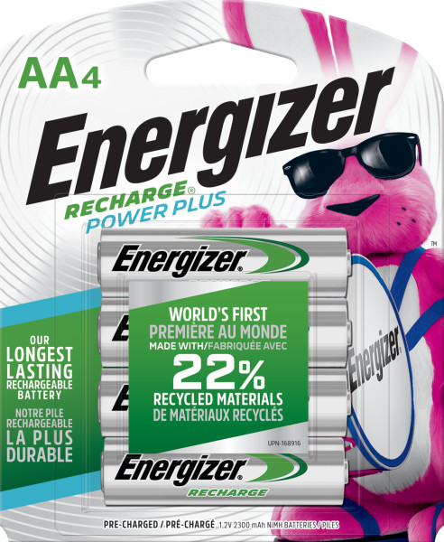 Energizer Power Plus Rechargeable AA Batteries Double A Batteries