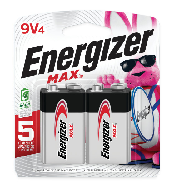 Energizer MAX 9V Batteries, 9 Volt Alkaline Batteries