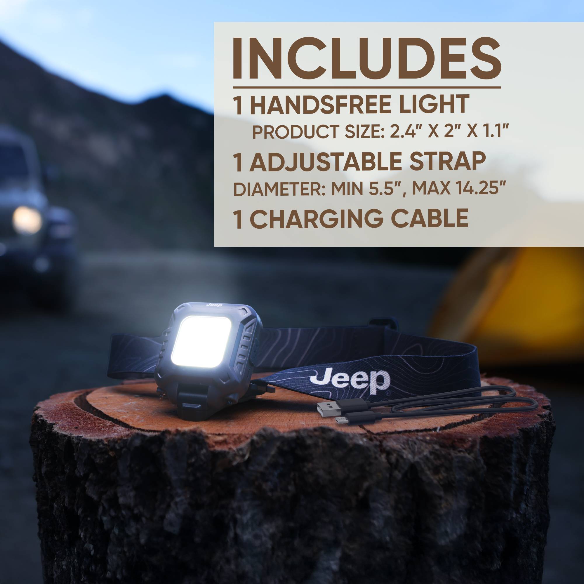 Jeep Multi-Purpose Handsfree Light