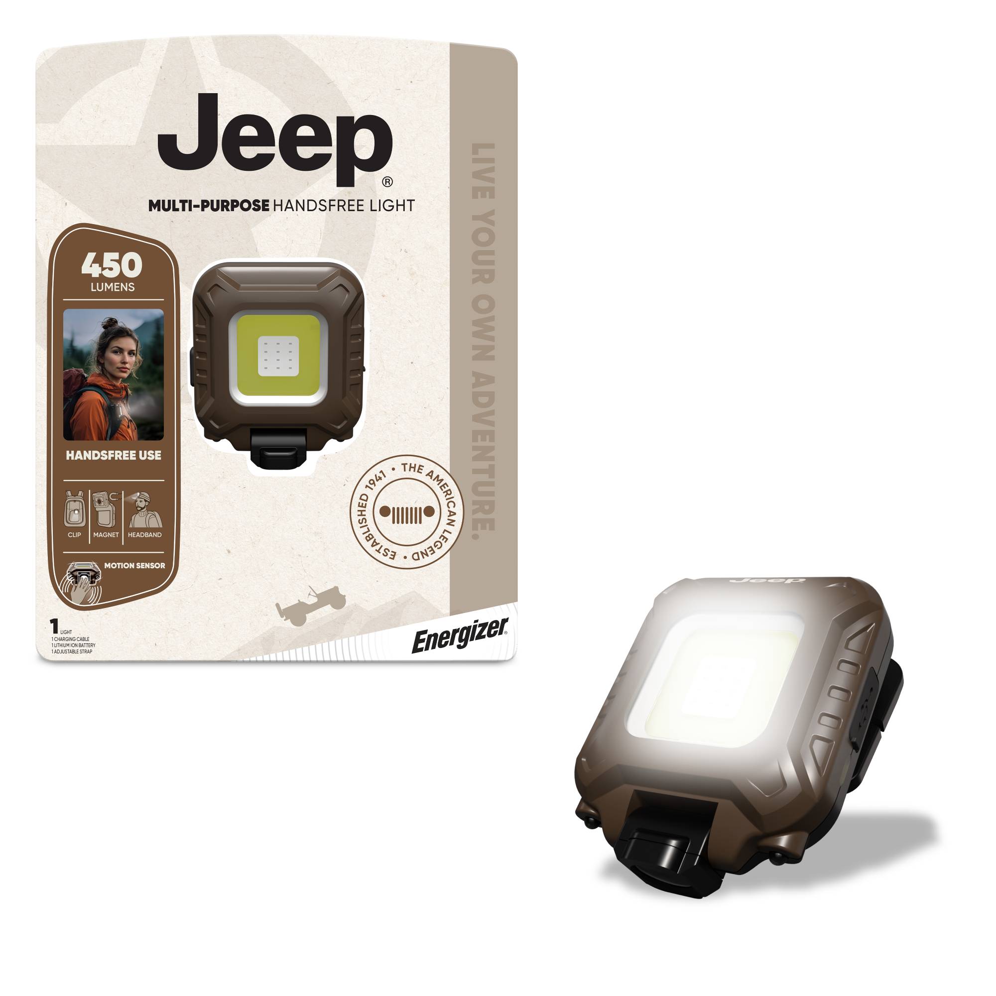 Jeep Multi-Purpose Handsfree Light