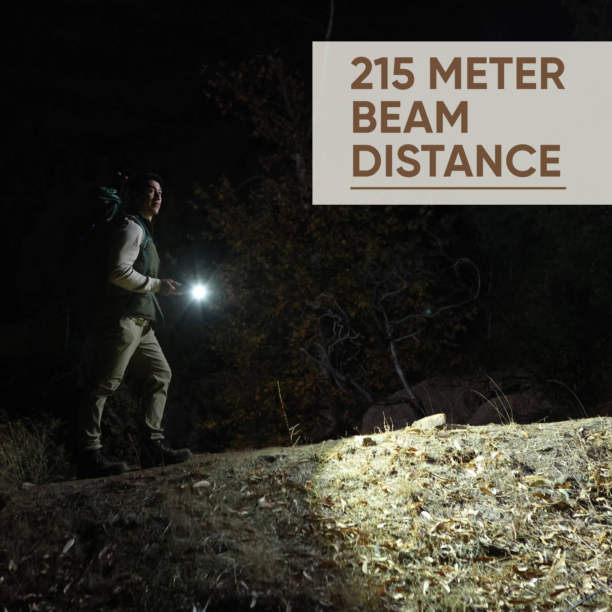 Jeep High Lumen Metal Flashlight