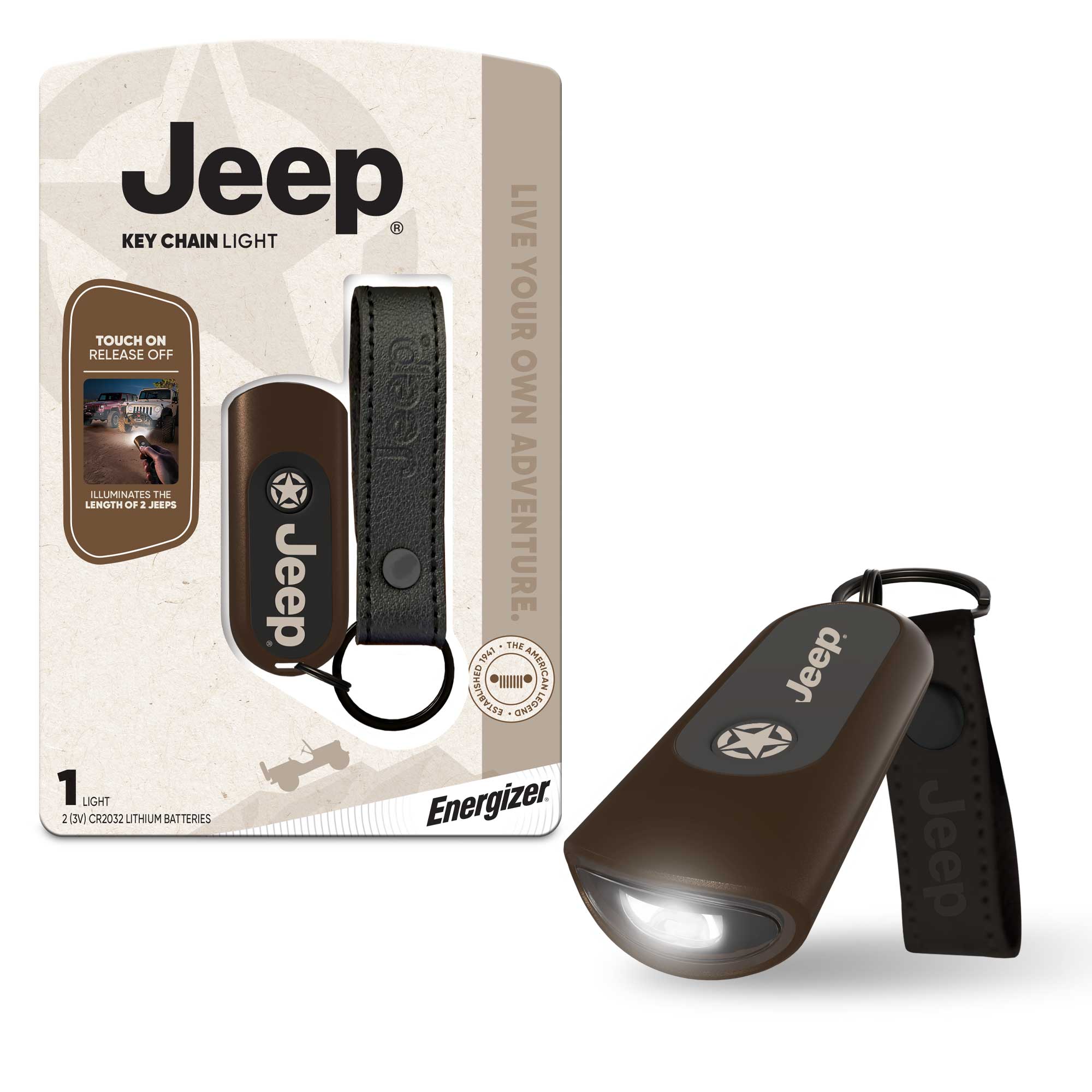 Jeep Key Chain Light